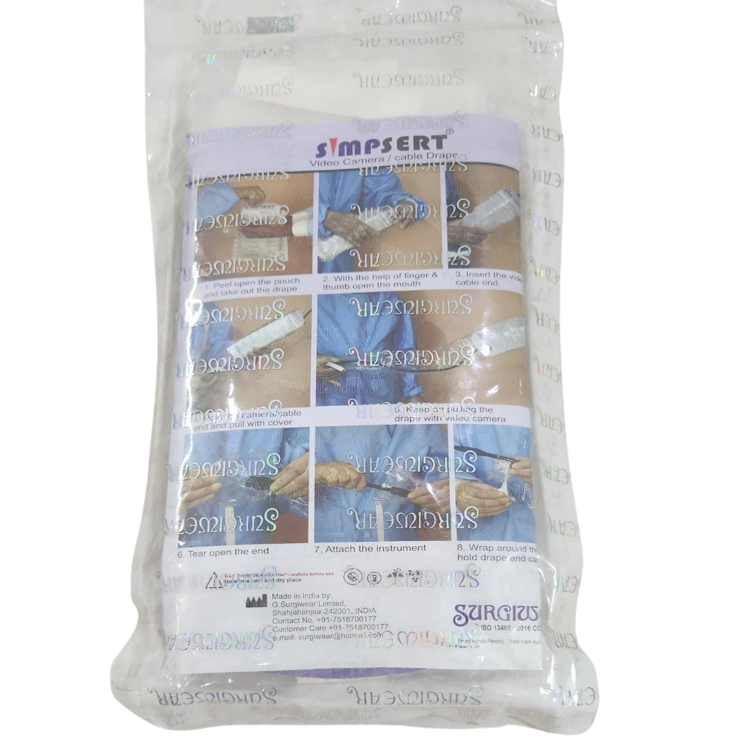 Buy Simpsert Video Camera Cable Drape for Surgical Procedures