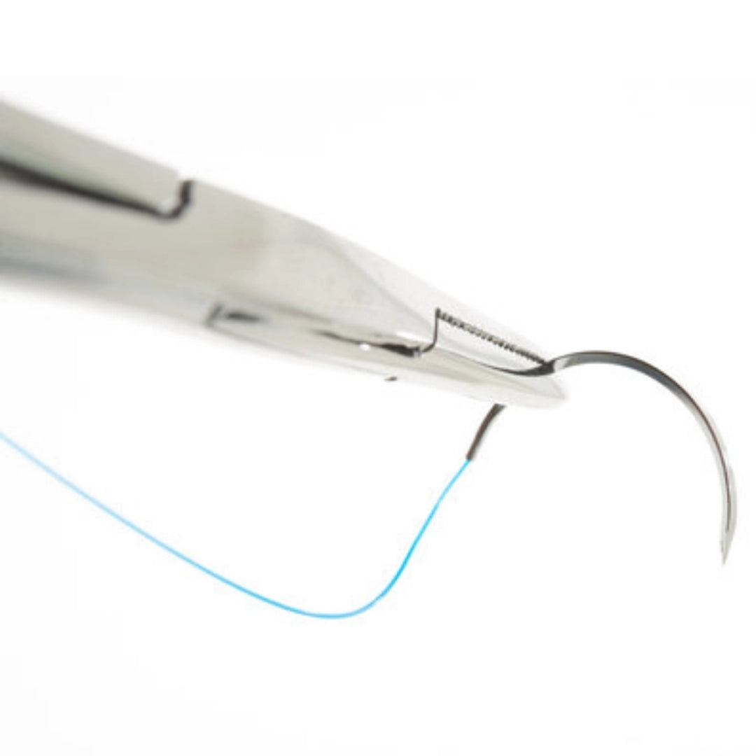 Sutures India Trusynth Polyglactin 910 USP 2-0, 1/2 Circle Reverse Cutting TS 2382