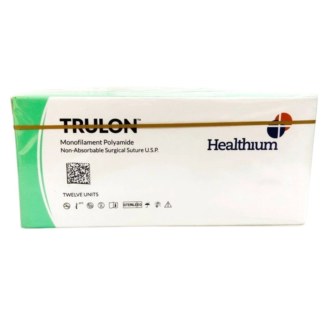 Sutures India Trulon USP 4-0, 3/8 Circle Cutting SN 3318 -12 Foils