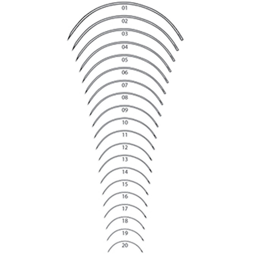 Sutures India Trulon USP 3-0, 3/8 Circle Reverse Cutting SN 3328