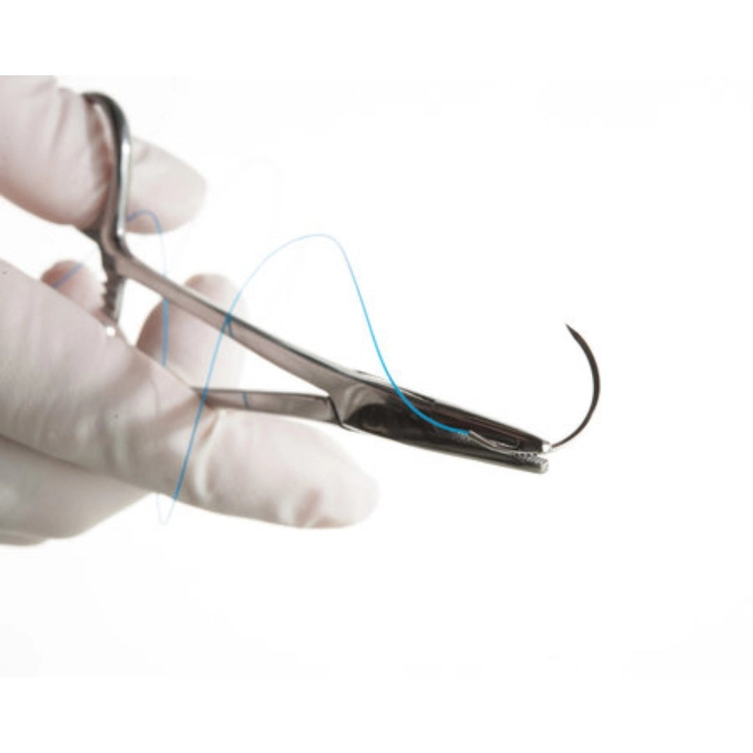 Sutures India Truglyde USP 1, 2 X 1/2 Circle Round Body Heavy - SN 2347 DA/180N