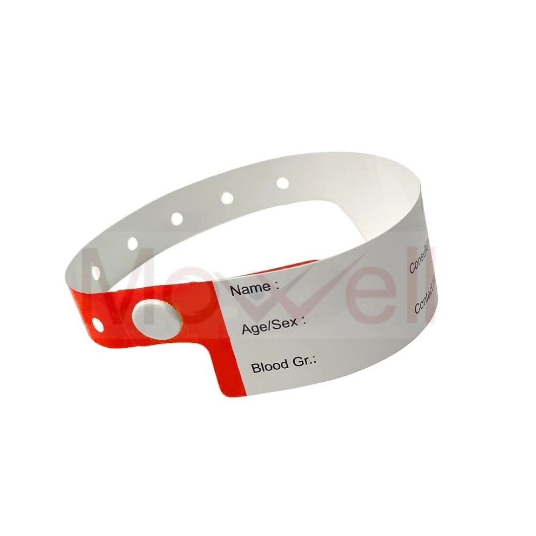 Triage Patient ID Band For Hospital