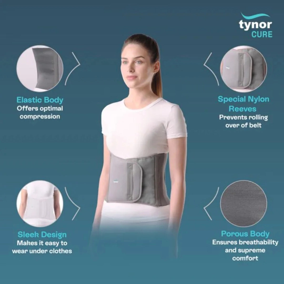 Tynor Abdominal Support for Post Operative/ Pregnancy Care (XXL)