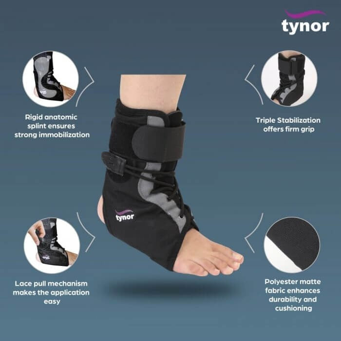 Tynor Ankle Support (Neoprene) UNI