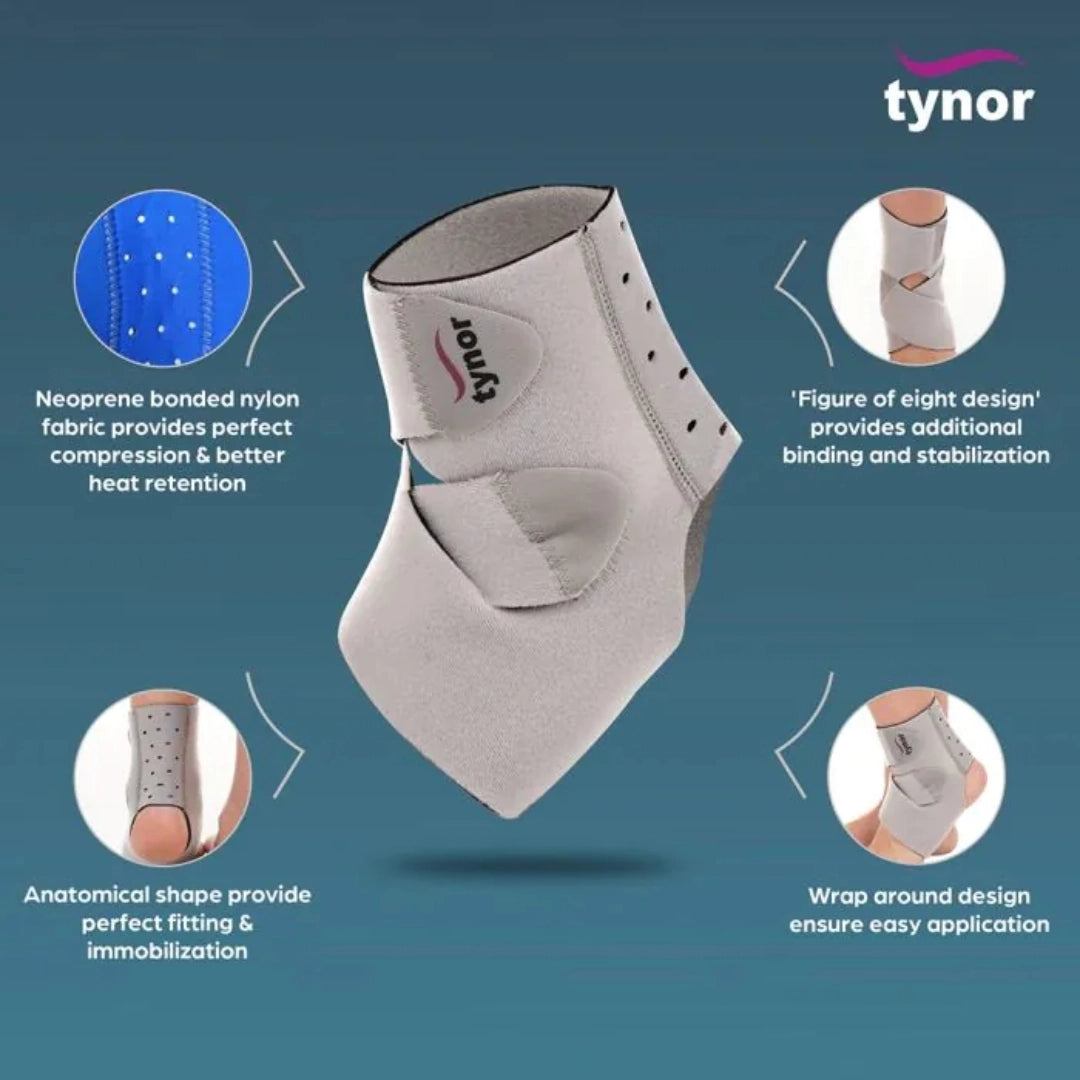 Tynor Ankle Wrap Neo ( J-16 )