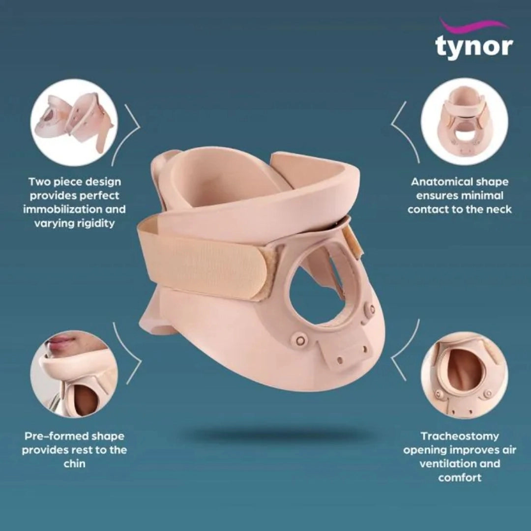 Tynor Durable Cervical Orthosis Philadelphia Plastazote (Large)