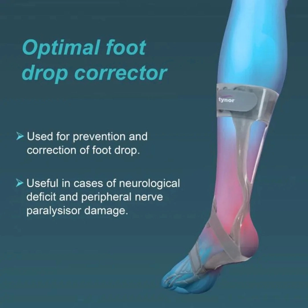 Tynor Foot Drop Splint for Left Foot (Medium)