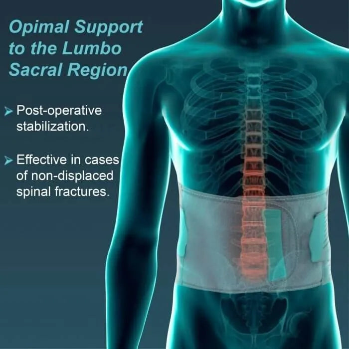 Tynor Lumbopore Lumbar Support Belt (Small)