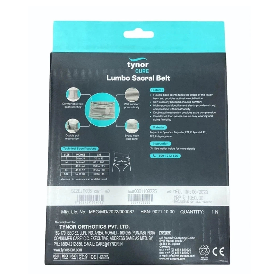 Tynor Lumbar Sacral Belt XL