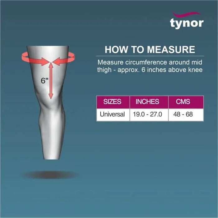 Tynor Adjustable Range of Motion ROM Knee Brace - Universal Size