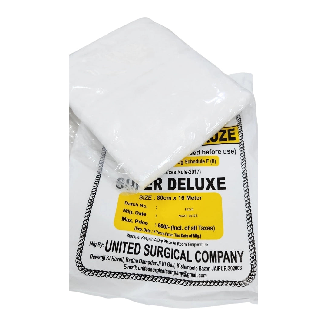 Absorbent Gauze - 80CM x 16Mtr for Surgical Needs | United