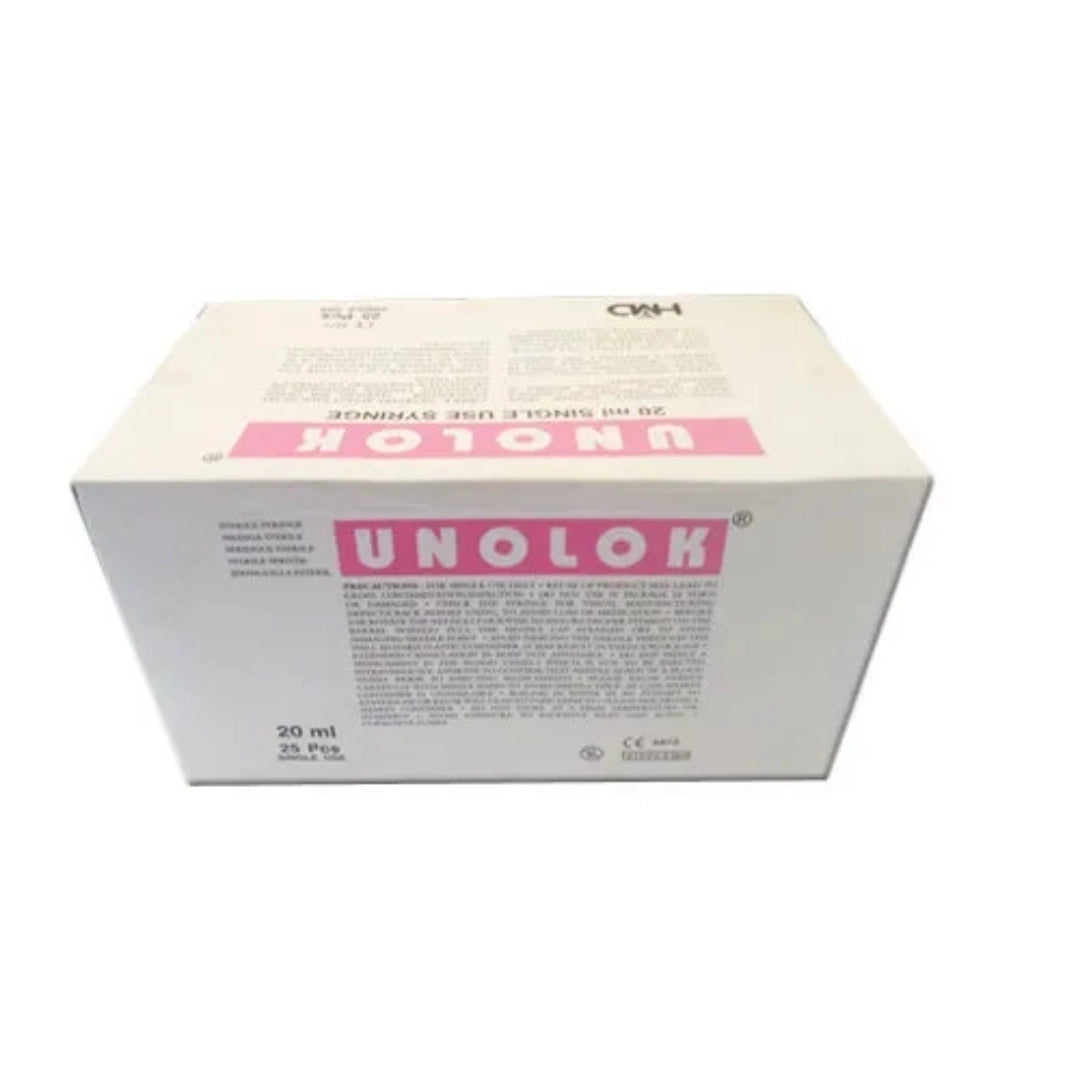 Unolok Syringe 5 ML 100 Pcs Box