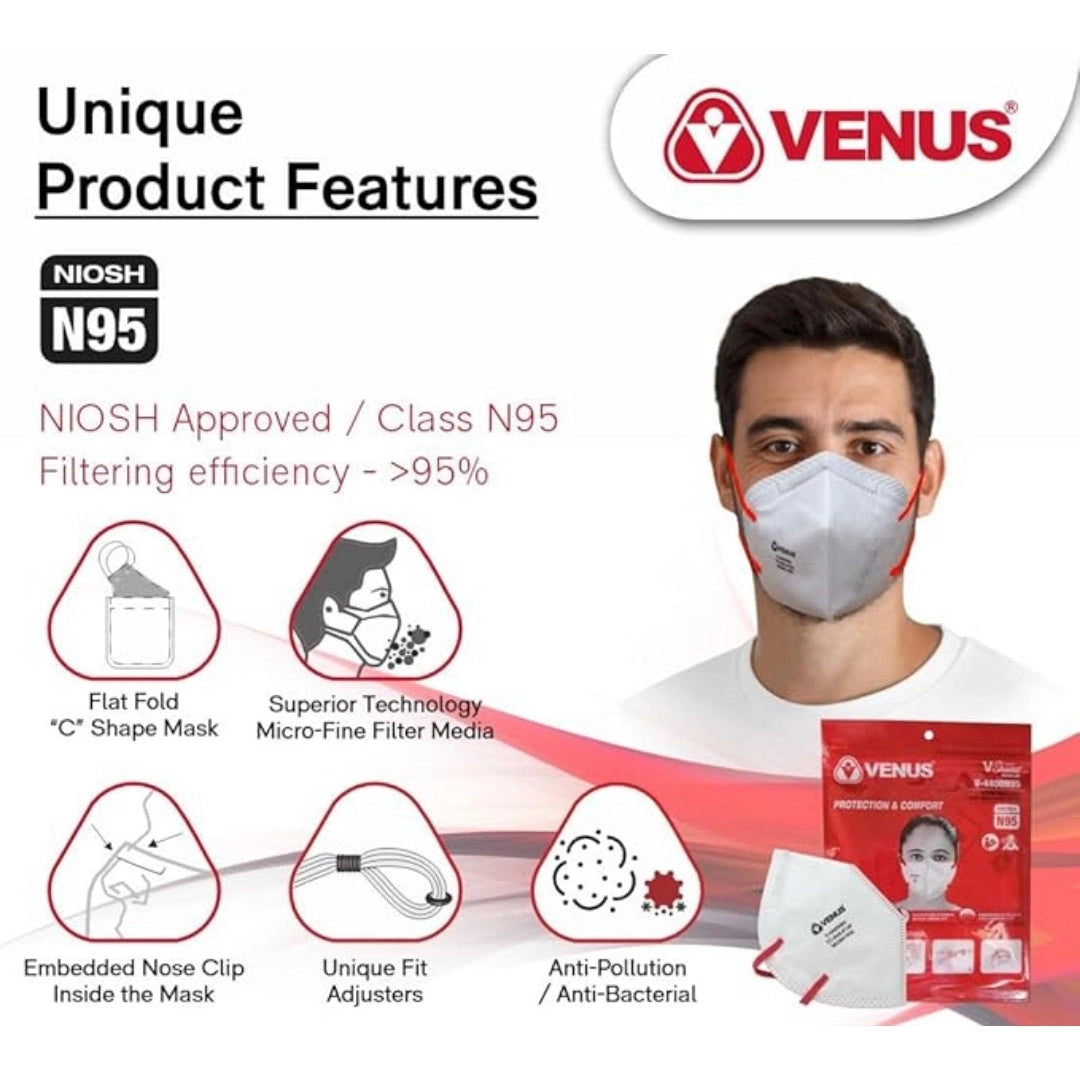 Buy V4400 Head Loop N95 Face Mask for Respiratory Protection