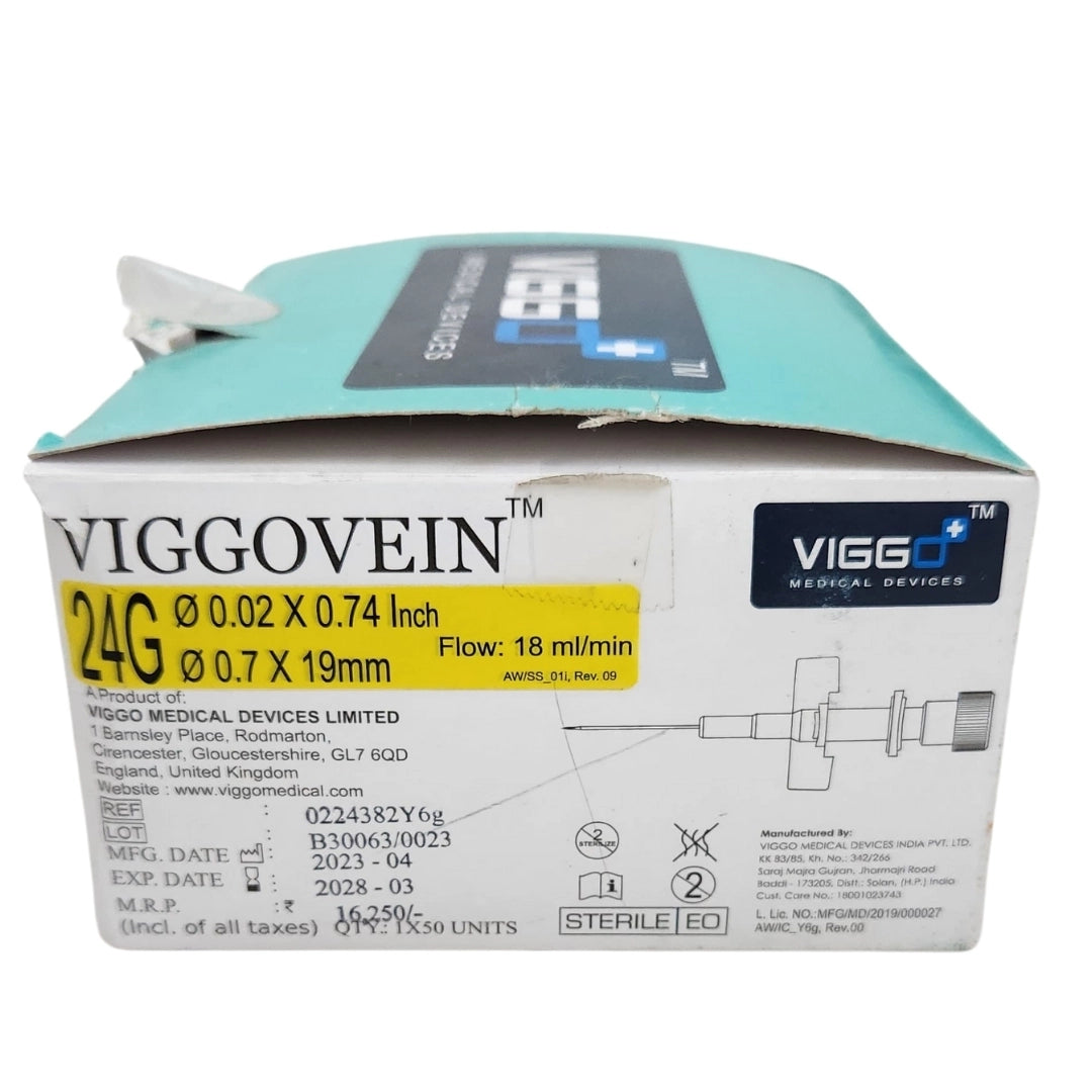 Buy Viggo IV Cannula 24G: Best Price & Quality | Shop Now!