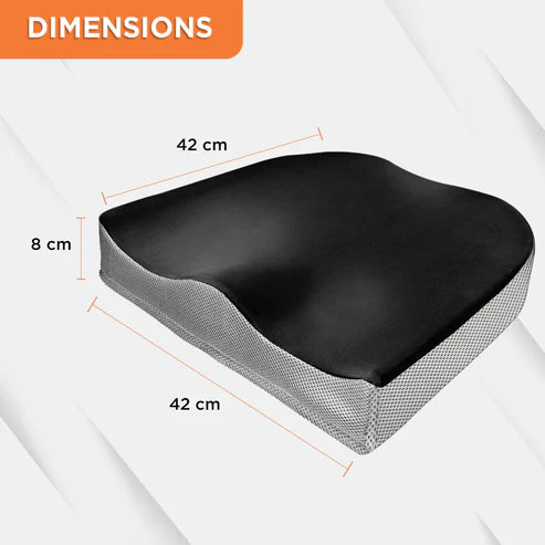 Vissco Coccyx Seat Cushion – Tailbone Pain Relief Orthopaedic Foam Cushion (PC 1123)