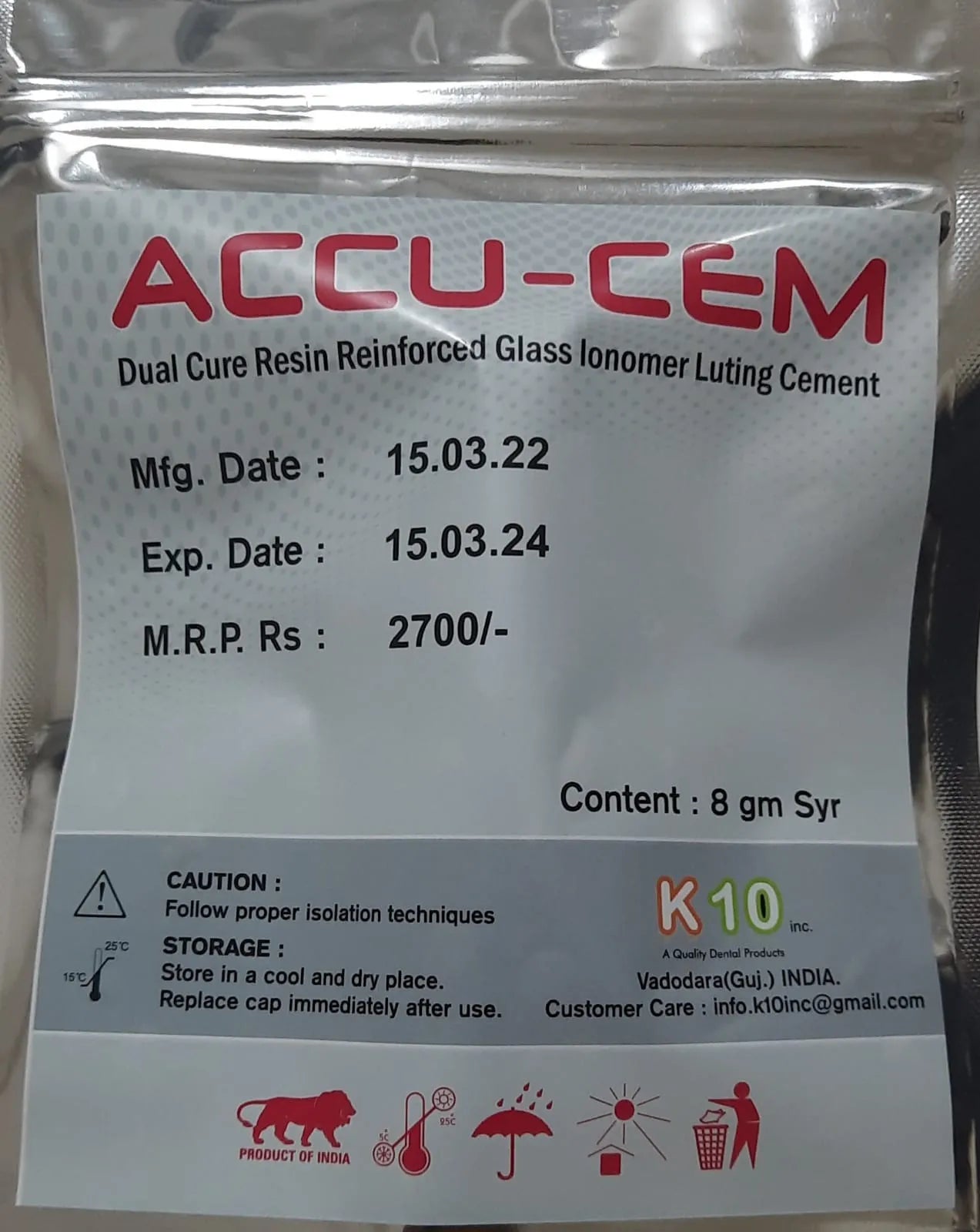 Buy RMGIC Luting Cement for Dental - Lowest Price | Shop Online