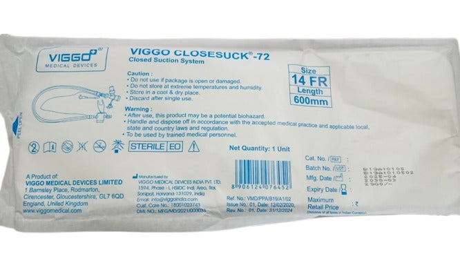 Viggo Closesuck -72 Closed Suction System