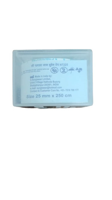 Surgiwear G Plast Surgical Tape - 25mm X 25cm