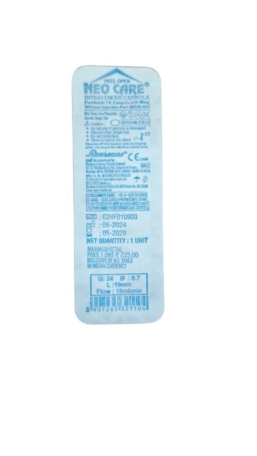 Romsons Neo Care Pediatric Intravenous Cannula ( GS-3211 )