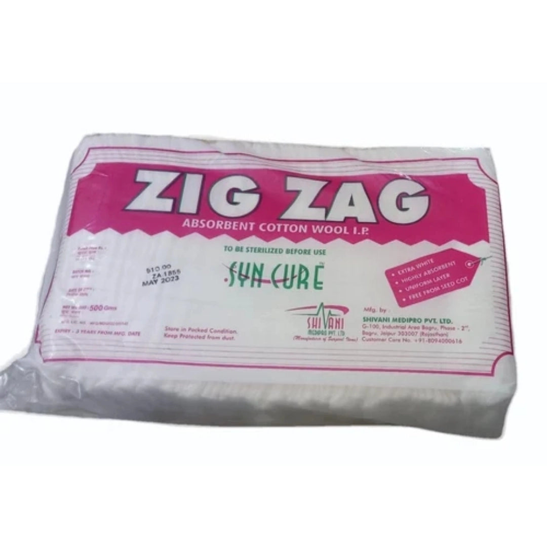 Buy Absorbent Cotton Wool 500gm Online | Surginatal