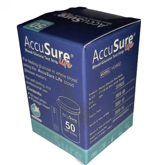 AccuSure Life Test Strips 50 Strips