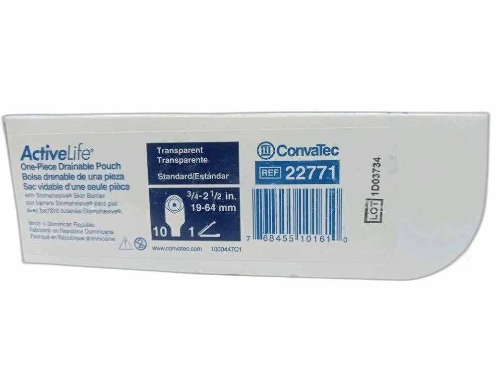 ConvaTec ActiveLife 22771 Drainable Pouch (19-64 mm)