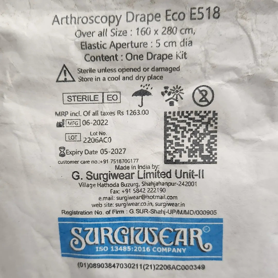 Buy Arthroscopy Drape and Quality Surgical Drapes Online