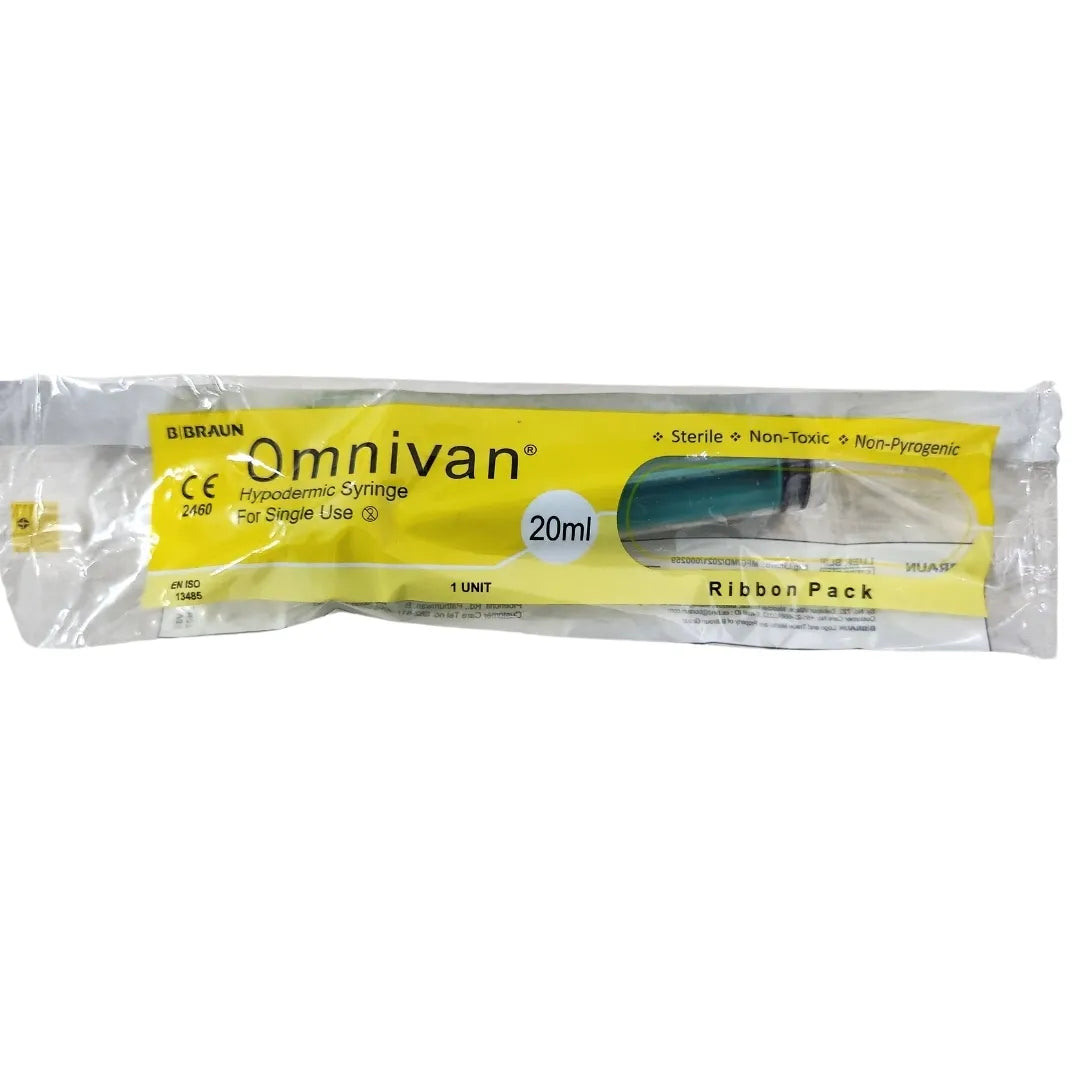 Buy Omnivan 20ml Syringe with Needle - 50 Pack | B Braun