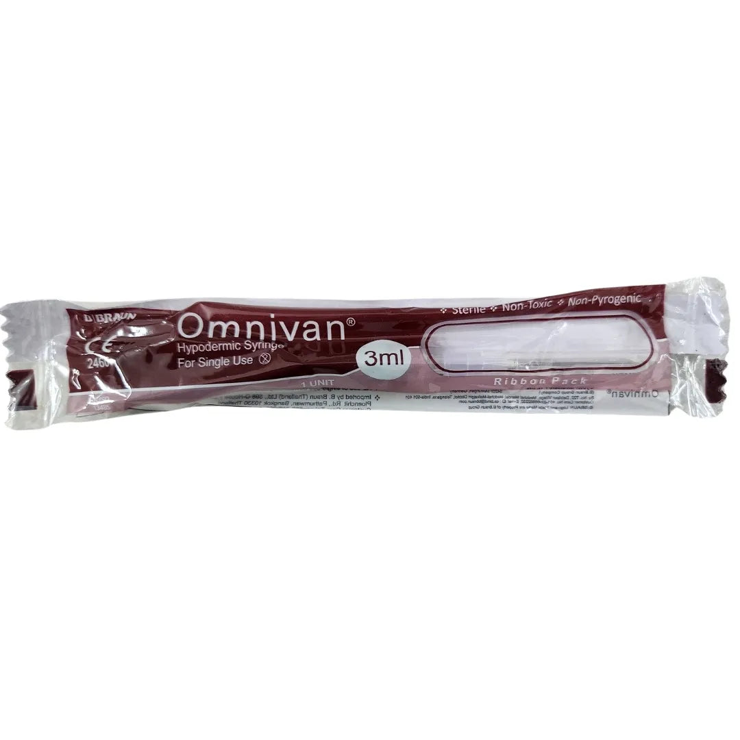 Buy Omnivan 3ml Syringe with Needle - 100 Pack | B Braun