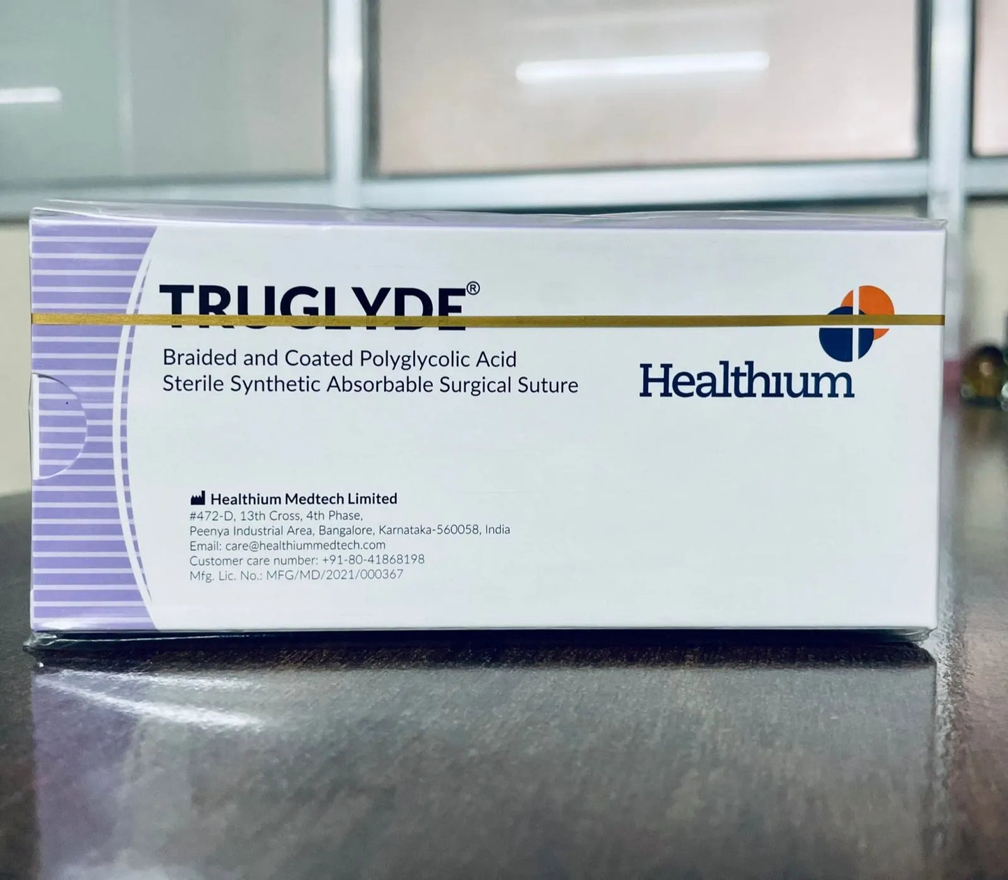 Healthium Truglyde Suture 4-0 - SN 2305 - 12 Foils Box
