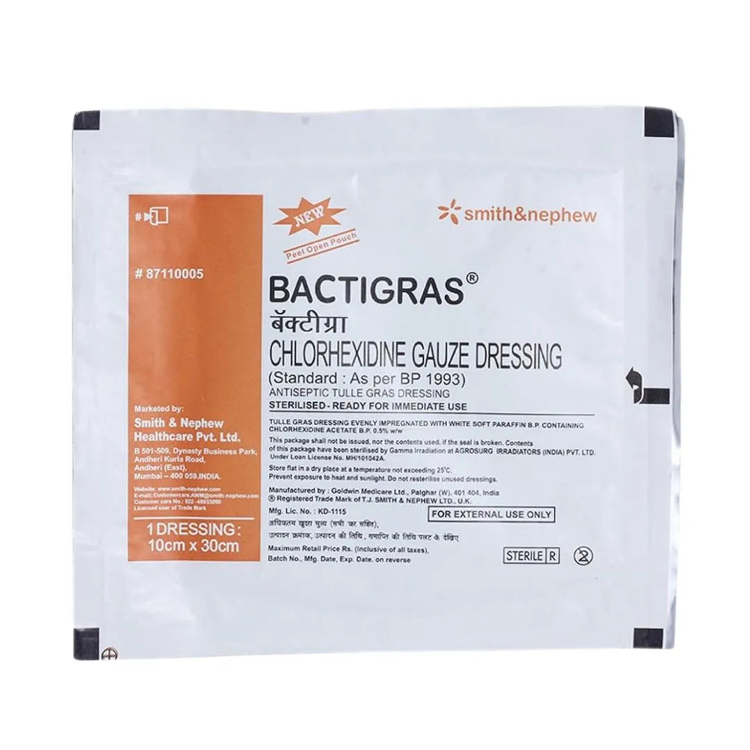 Buy Gauze Dressing 10cm x 30cm-10 Foils for Medical Use