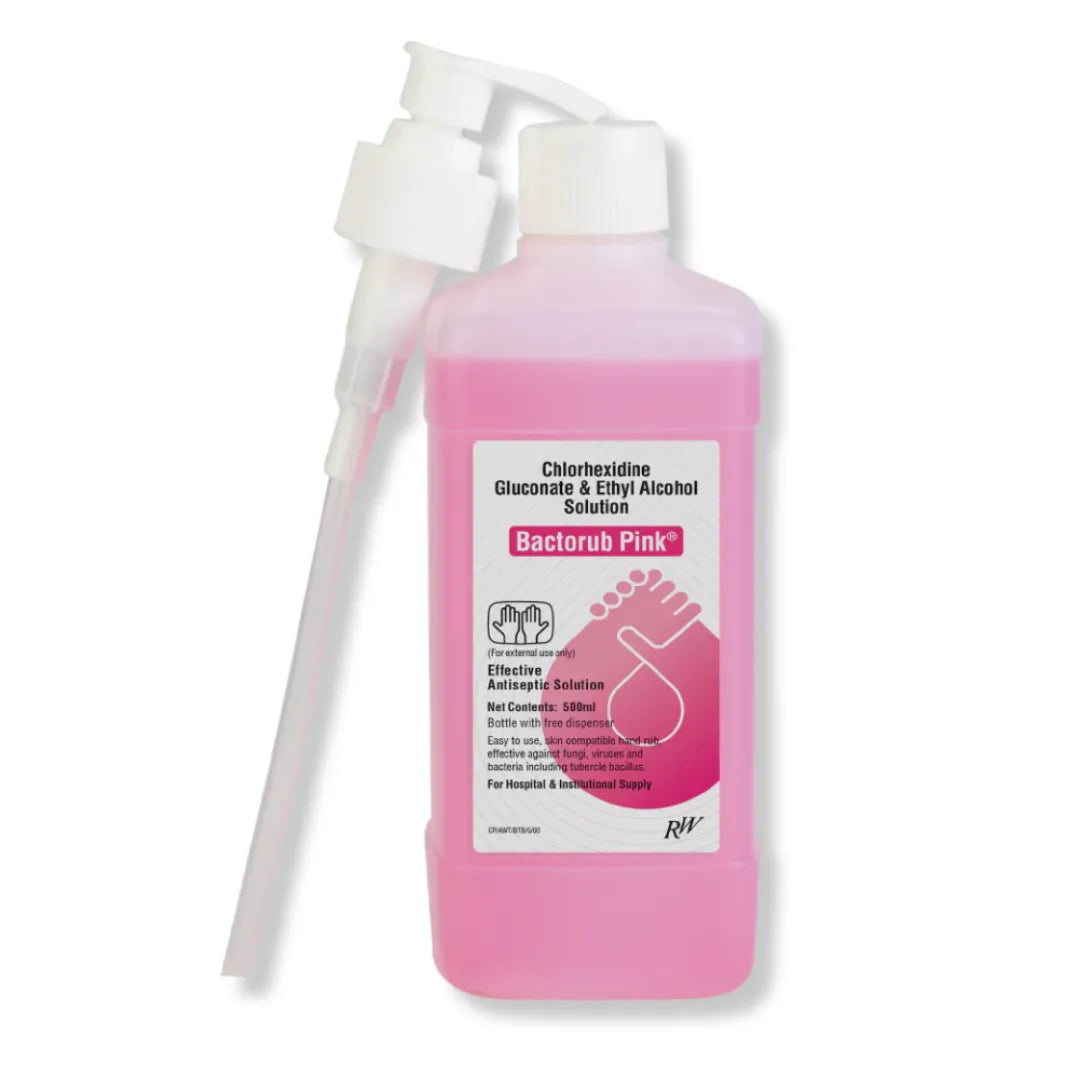 Buy Bactorub Handrub 500ml Online - Raman & Well