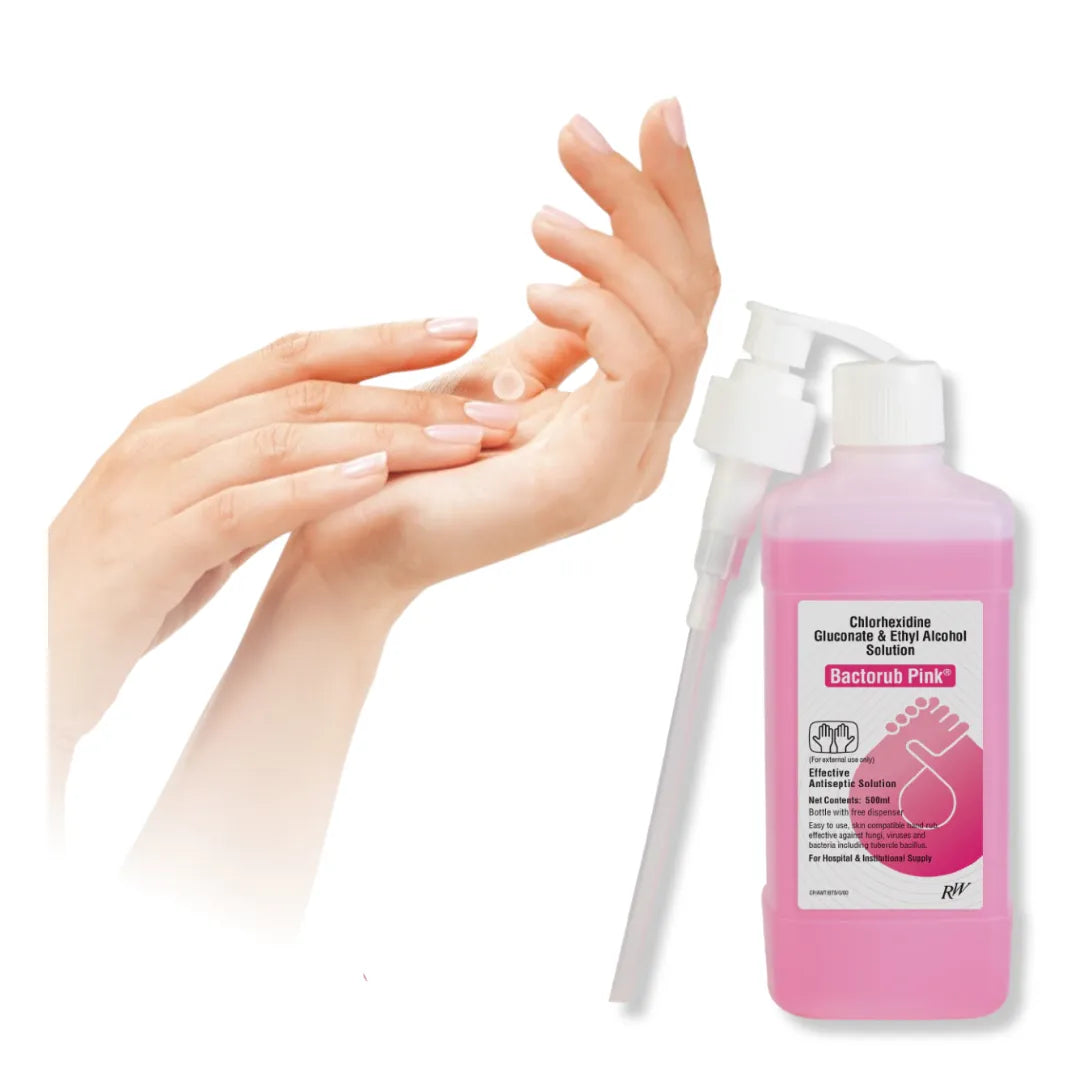 Buy Bactorub Handrub 500ml Online - Raman & Well