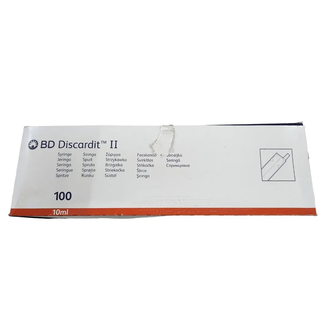 BD 10ml Syringe Discardit - 21G*1.0 inch - 100 Units Pack | SurgiNatal