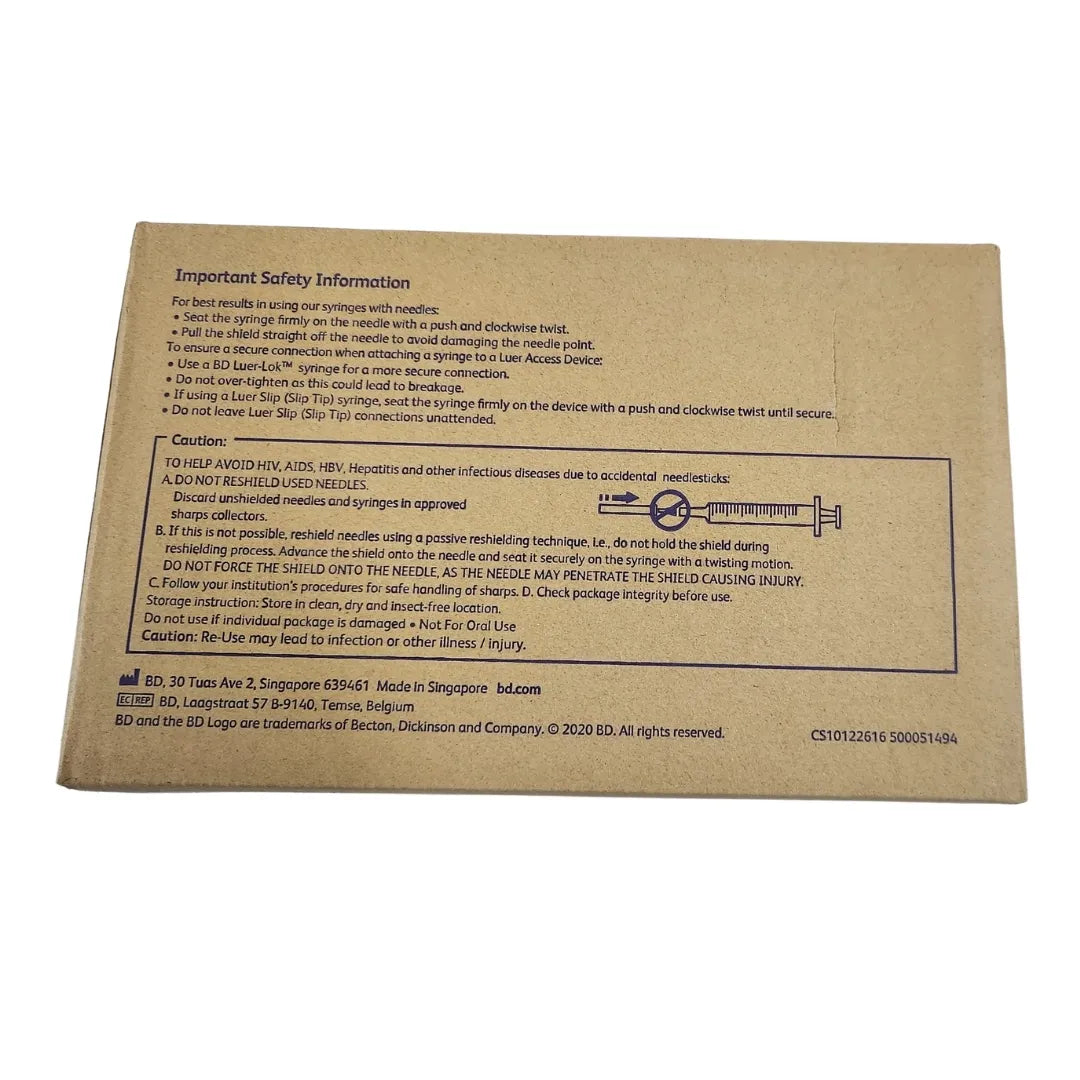 BD 10 ML Syringe Luer Lock 21G*1 inch