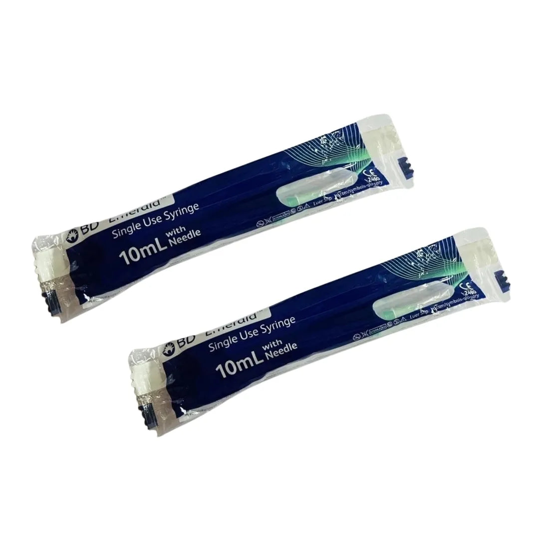 BD Syringe 10ml 21G, 50 Pcs