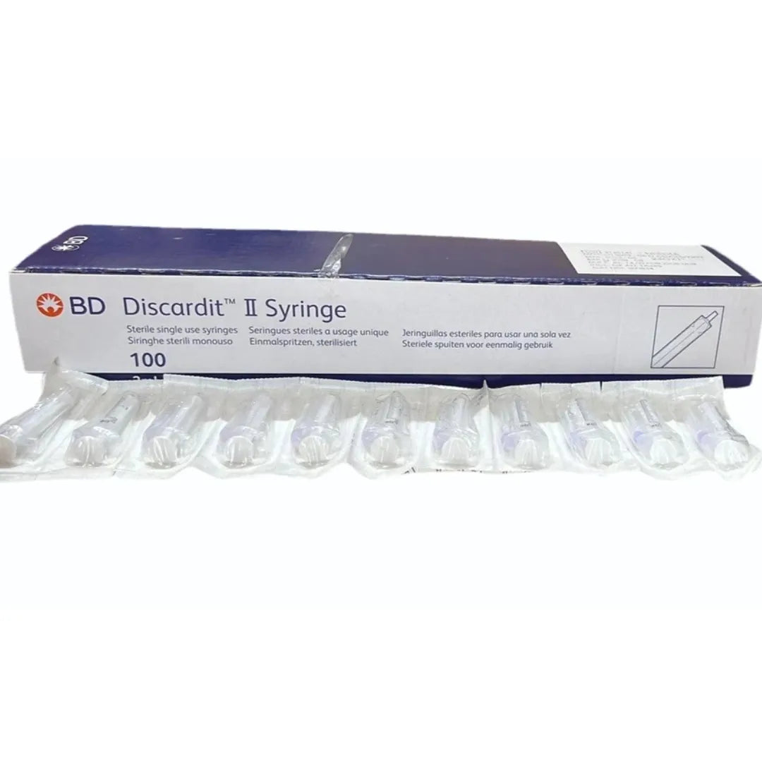 BD 2ml Syringe Discardit - 24G - 100 Units Pack | SurgiNatal