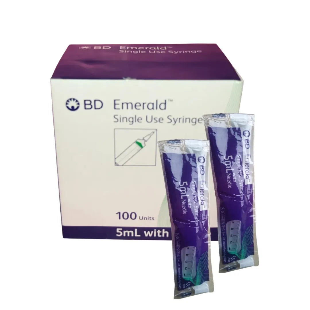 BD 5ml Syringe - 24G - 100 Units Pack | SurgiNatal