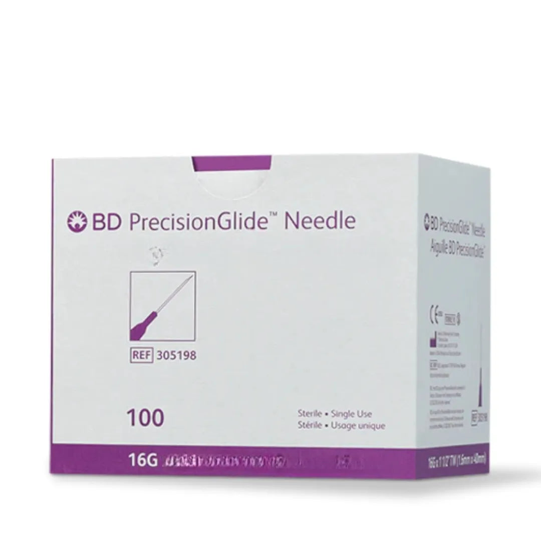 BD Needles PrecisionGlide 16G*1.5 inch - 100 Units Pack | SurgiNatal