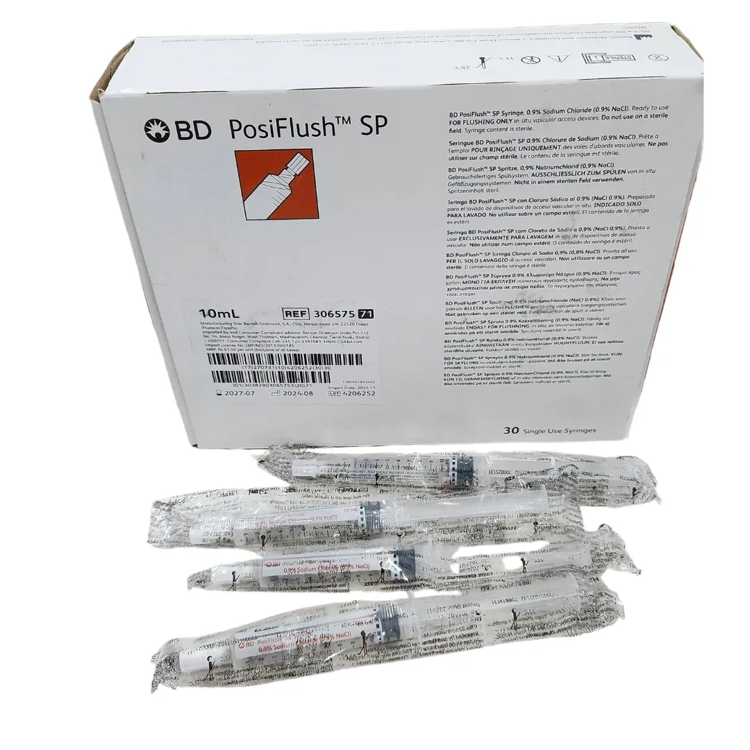 Bd Posiflush Sp 10ml Prefilled Saline Syringe - Order Now