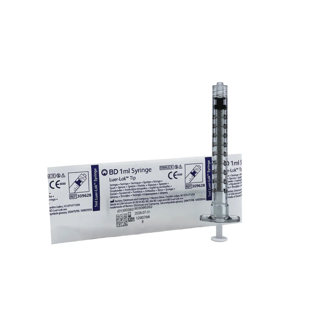 Order BD Syringe 1ml Luer Lock Without Needle – Shop Now