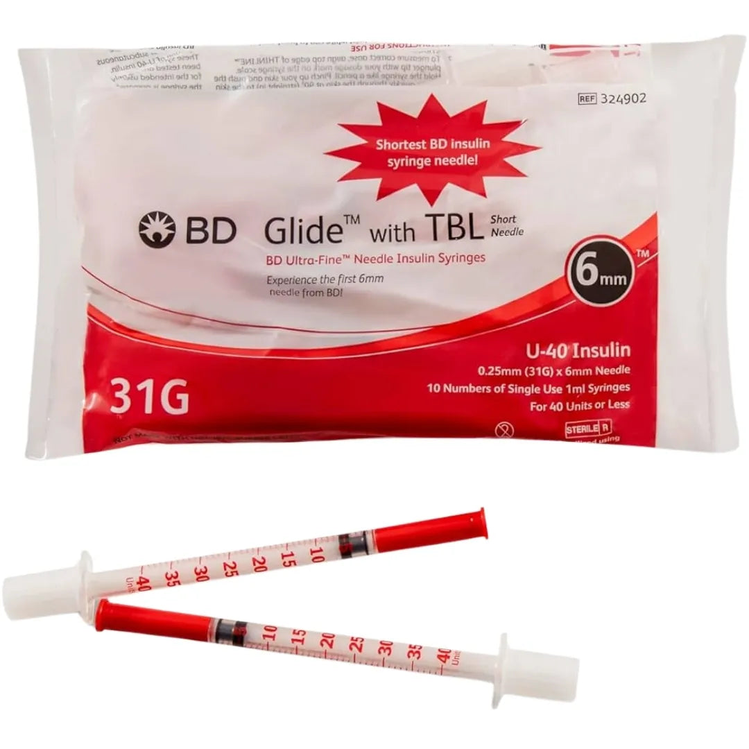 Order Bd Ultra Fine Needle Insulin Syringes | Shop Online Now