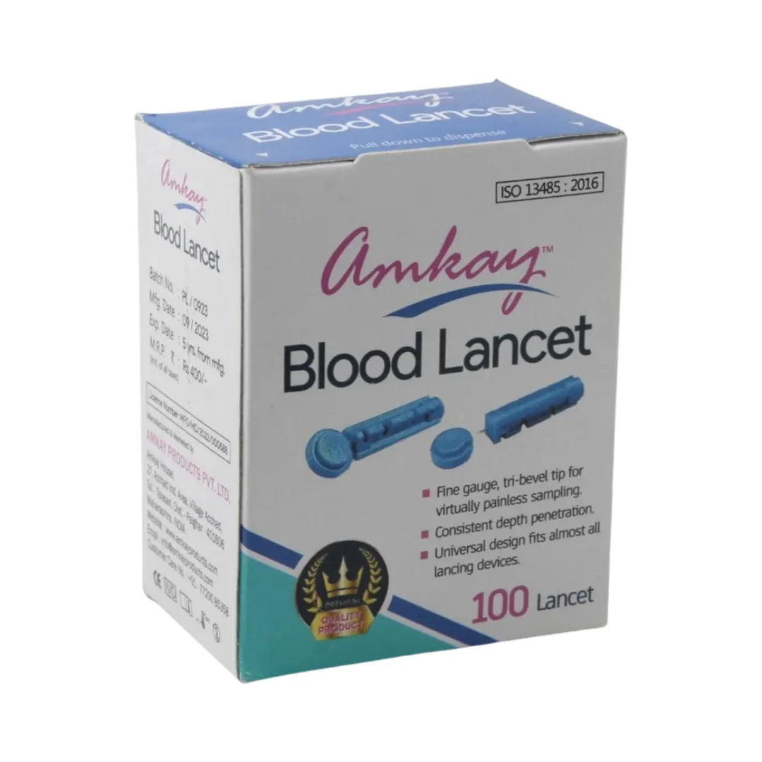 Buy Blood Lancet 100 Pieces for Medical Use | SurgiNatal