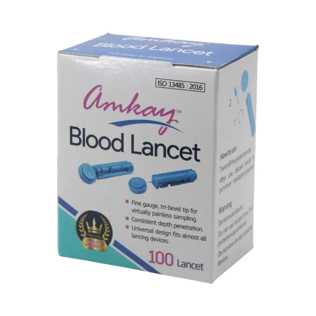 Buy Blood Lancet 100 Pieces for Medical Use | SurgiNatal