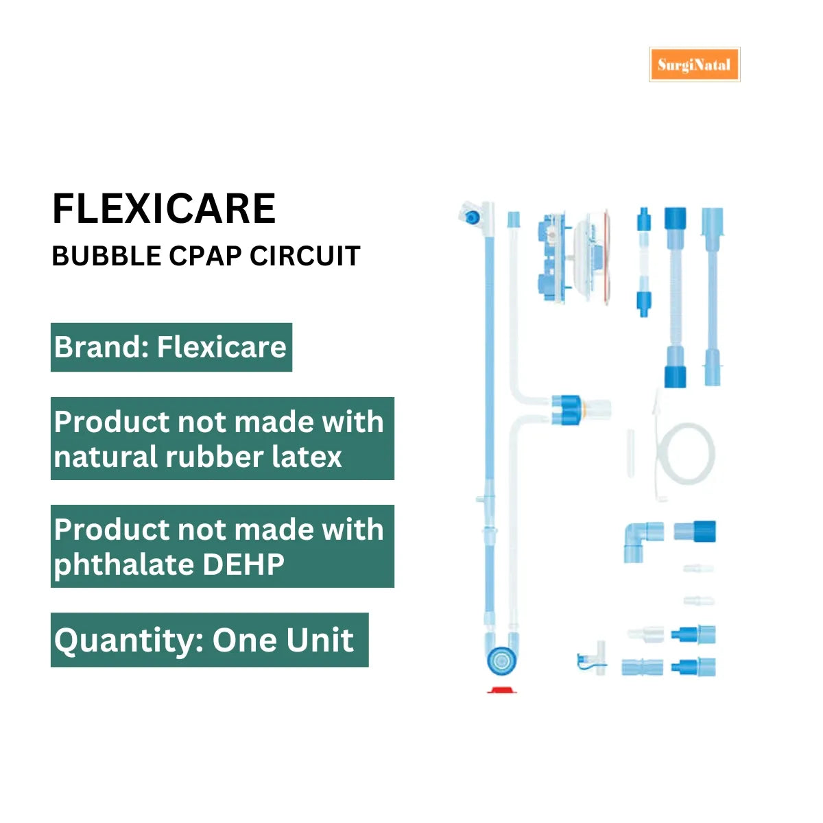 Buy Bubble CPAP Circuit Online: Flexicare