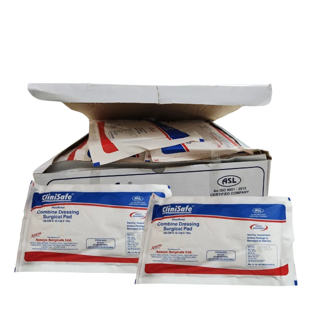 Buy Combine Dressing Surgical Pad 20cm x 10cm Online
