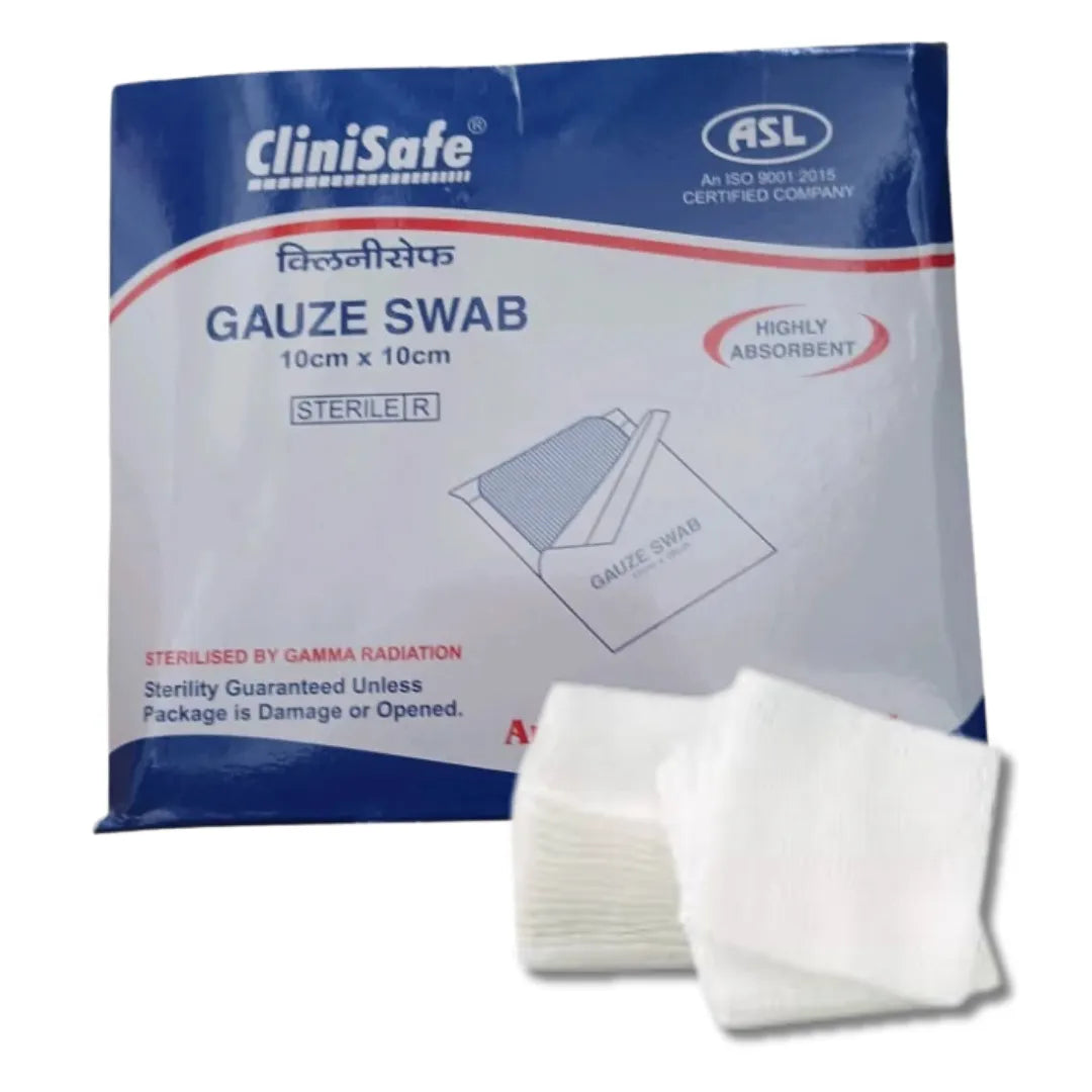 Buy Gauze Swab 10cm x 10cm - 25 Packs for Medical Use