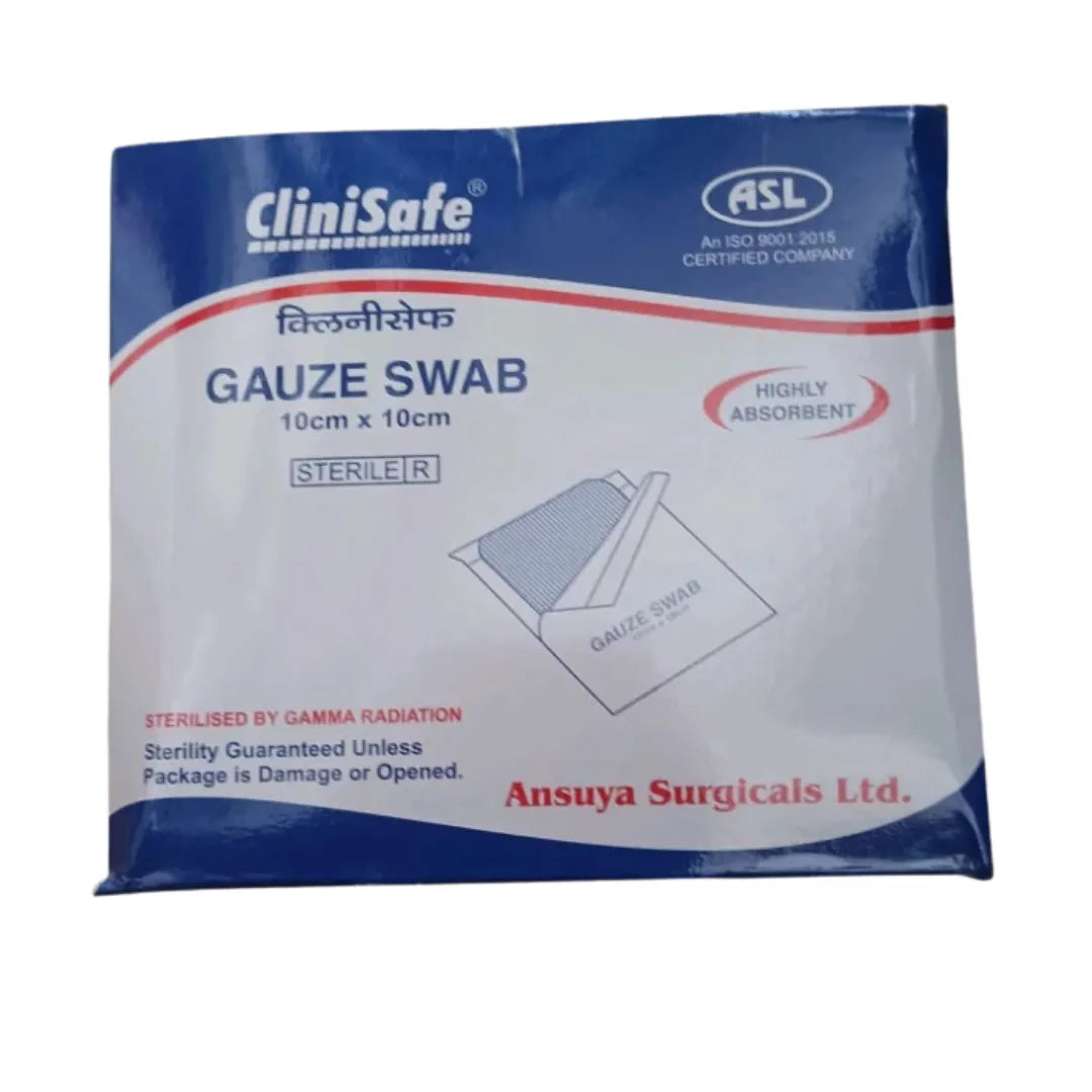 Buy Gauze Swab 10cm x 10cm - 25 Packs for Medical Use