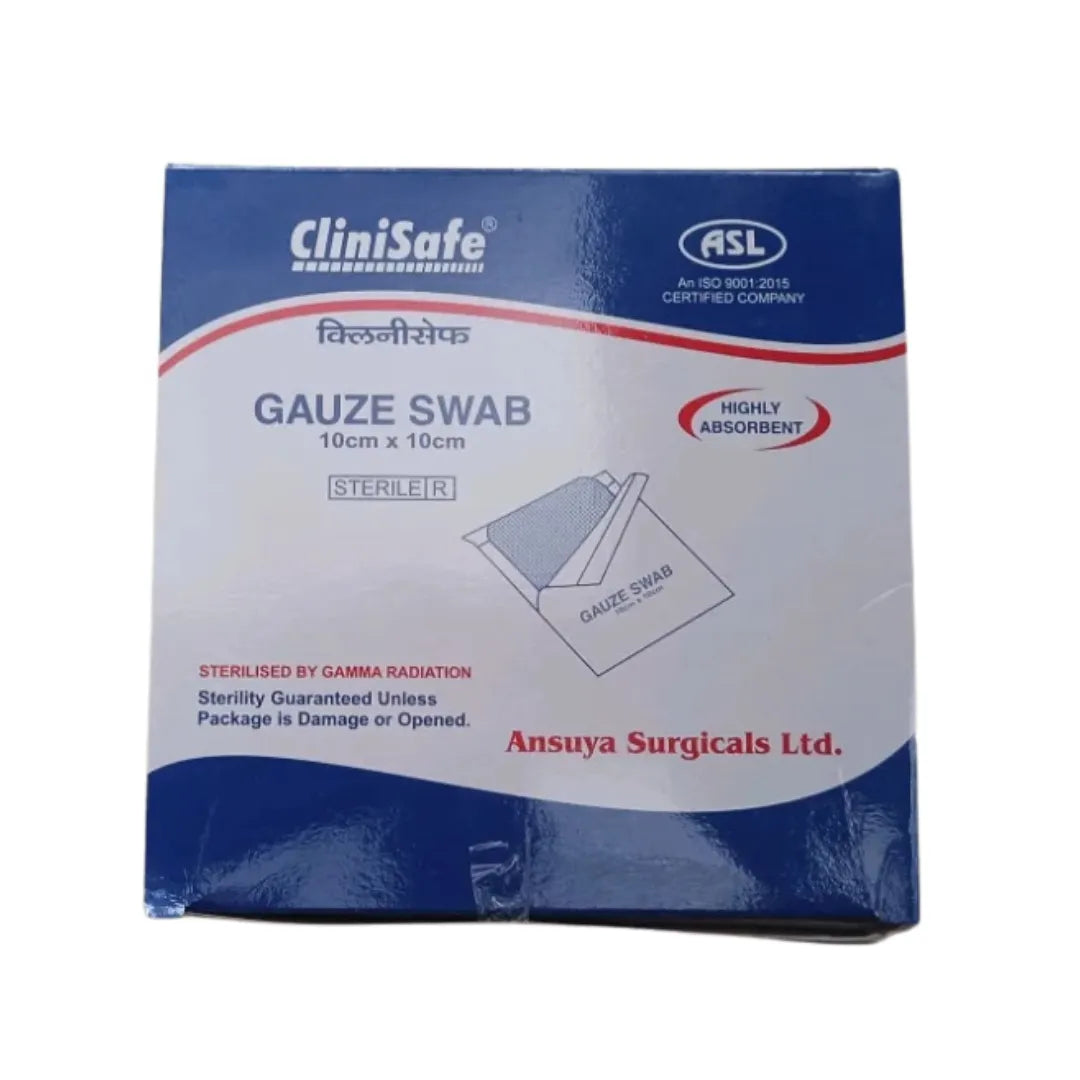 Buy Gauze Swab 10cm x 10cm - 25 Packs for Medical Use