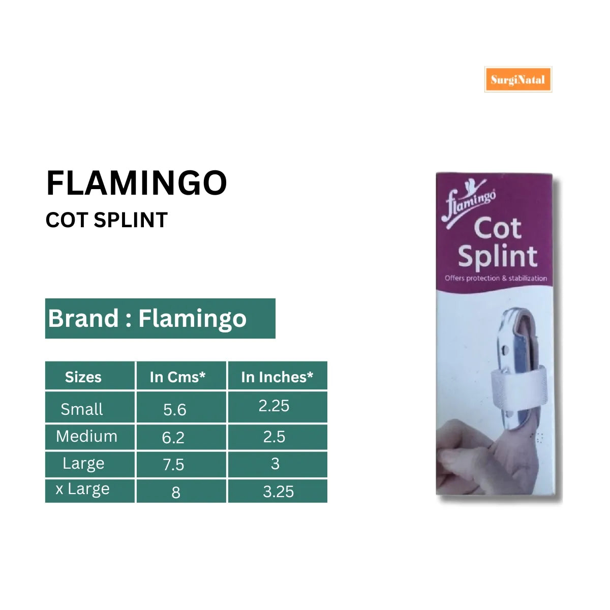 Flamingo Cot Splint
